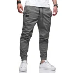 Cargo Pants Men’s Loose Straight sports Clothing Solid color sweatpants Versatile Joggers Woven Casual Male Trousers
