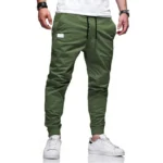 Cargo Pants Men’s Loose Straight sports Clothing Solid color sweatpants Versatile Joggers Woven Casual Male Trousers