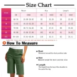 Shorts For Women Trendy Casual Summer High Waisted Chino Shorts Straight Leg shorts Jogging Hiking Vacation Cargo shorts