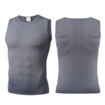 Men Quick Dry Running T-Shirts Compression Vest Sleeveless Quick-Drying Jersey Training Shirt Gym Mens Tank Top