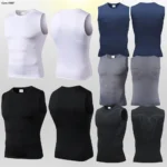Men Quick Dry Running T-Shirts Compression Vest Sleeveless Quick-Drying Jersey Training Shirt Gym Mens Tank Top