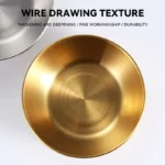 4pcs 8.2cm Diameter Stainless Steel Condiment Portion Cups Appetizer Plates Soy Sauce Bowl Serving Saucer Dish Dipping Sauce Cup