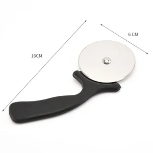 Pizza Cutters Kitchen Accessories Stainless Steel Pastry Roller Cutter Pizza Knife Cookie Cake Roller Wheel Scissor Cutting