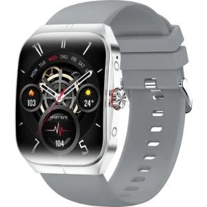 VALDUS 1.95 Inch AMOLED Breathing Training Collection Code Smartwatch Blood Pressure Blood Oxygen Monitoring HK80 Smart Watch