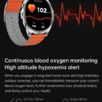 VALDUS IP67 Android 5.0 120+ Sports Modes Smart Watch AMOLED Heart Rate Blood Oxygen All Day Monitoring TN88 Smartwatch