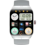 VALDUS 1.95 Inch AMOLED Breathing Training Collection Code Smartwatch Blood Pressure Blood Oxygen Monitoring HK80 Smart Watch