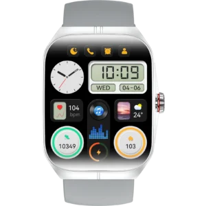 VALDUS 1.95 Inch AMOLED Breathing Training Collection Code Smartwatch Blood Pressure Blood Oxygen Monitoring HK80 Smart Watch