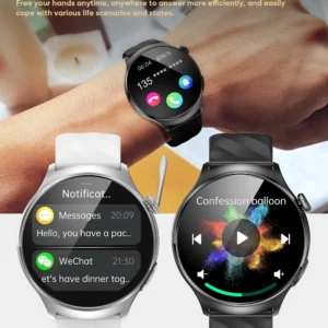 VALDUS ECG Health Smart Watch NFC MT600 AMOLED Screen