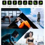 VALDUS 2024 Color Screen Bracelet Women Men BT Smartwatch Reloj Smart Watch for Android Phone