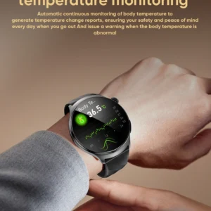 VALDUS ECG Health Smart Watch NFC MT600 AMOLED Screen