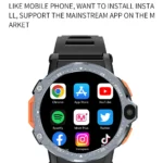 VALDUS 4G Sim Card Android Mobile Phone Smart Watch GPS Tracking WIFI Dual Video Camera Call Men PG999 Round Smartwatch