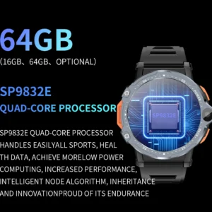 VALDUS PG999 4G GPS Smartwatch with Dual Camera & WiFi