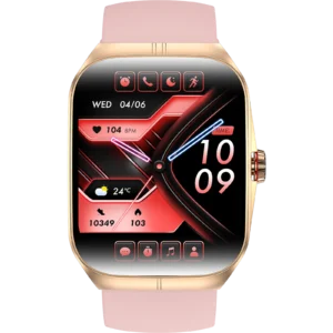 VALDUS 1.95 Inch AMOLED Breathing Training Collection Code Smartwatch Blood Pressure Blood Oxygen Monitoring HK80 Smart Watch