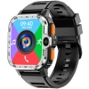 VALDUS 4G Sim Card Android Phone Smartwatch 5G GPS WIFI Dual Camera 2024 Black PGD Smart Watch