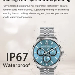 VALDUS IP67 VALDUS TN88 Smartwatch – AMOLED, 120+ Sports Modes