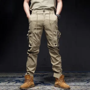 New Autumn Men Clothing Fashion Outdoor Long Trousers Cargo Pants