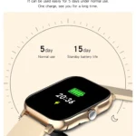 VALDUS 2024 Color Screen Bracelet Women Men BT Smartwatch Reloj Smart Watch for Android Phone