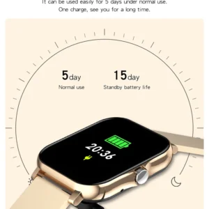 VALDUS 2024 Color Screen Bracelet Women Men BT Smartwatch Reloj Smart Watch for Android Phone