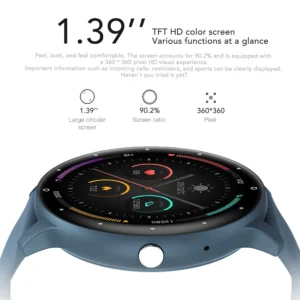 VALDUS GPS Motion Track 1.39 Inch Round Screen IP67 VS05 Smart Watch