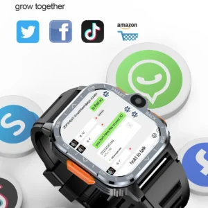 VALDUS Android 4G Sim Card Phone Smartwatch GPS WIFI Fashion PGD