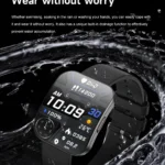 VALDUS Voice Assistant Blood Pressure Blood Oxygen Monitoring Smart Watch Multisport Mode Pressure Detection VS61 PRO Smartwatch