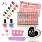 23-Piece Fashion Nail Care Kit for Girls Makeup Tools & Nail Care Set