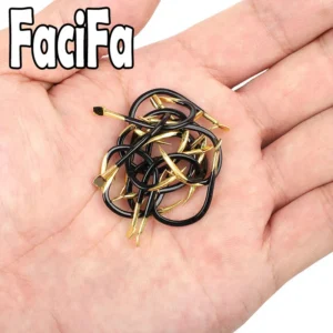 20 pcs Tungsten Steel Fishing Hook Barbed Carp Fishing Hook Single Circle Fishhook Sea Accessories Tackle