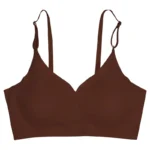 Laser Cut Seamless Wireless Push Up Bra Basic Crop Top Por Mayor Padded Women Brassier Ice Silk Seamless Bra