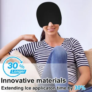IFINE 2024 High Quality Full Coverage Stretch Hot Cold Gel Pack Hat Beauty Personal Care for Migraine Headache Sleep Relief