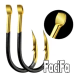 20 pcs Tungsten Steel Fishing Hook Barbed Carp Fishing Hook Single Circle Fishhook Sea Accessories Tackle