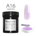 VENALISA 1KG Jelly Gel OEM Nail Art French Nail Construction Gel UV/LED Nail Extension Hard Poly Camouflage Gel
