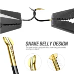 20 pcs Tungsten Steel Fishing Hook Barbed Carp Fishing Hook Single Circle Fishhook Sea Accessories Tackle