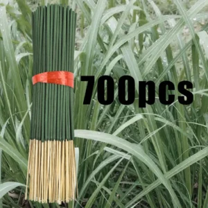 20/56/101/400 Natural Citronella Incense Sticks - Long-Lasting Lemongrass Fragrance, Bamboo Wood and Bamboo Chips with Citronella Oil, Suitable for Outdoor Camping, Hiking, Gardens, Courtyards - Essential for Holidays (Halloween, Christmas, Thanksgiving), Garden Fragrance, Yard Aromatherapy, Aromati