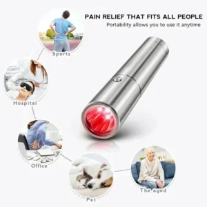 Mini therapy Device Pen Led Red Light Phototherapy Therapy Wavelength Near Infrared Lamp Handheld Physiotherapy Torch Pain Relief