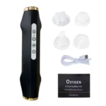 Handheld Rechargeable CO2 Oxygen Bubble Device Exfoliate Oxygen Facial Machine Wrinkle Removal Portable Beauty Device