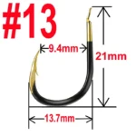 20 pcs Tungsten Steel Fishing Hook Barbed Carp Fishing Hook Single Circle Fishhook Sea Accessories Tackle