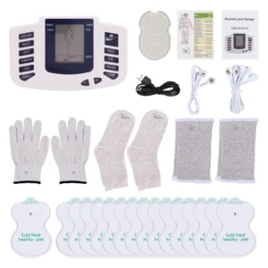 Professional Physiotherapy Tens Full Body Massager EMS Muscle Electrostimulator Microcurrents Low Frequency Relaxing Pain Relief