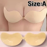 Mango Silicone Bra Nipple Cover Adhesive Invisible Push Up Bra Pasties Stickers Reusable Breast Strapless Bra Bralette Underwear