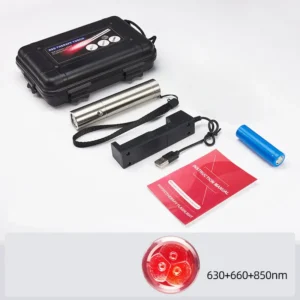 Mini therapy Device Pen Led Red Light Phototherapy Therapy Wavelength Near Infrared Lamp Handheld Physiotherapy Torch Pain Relief