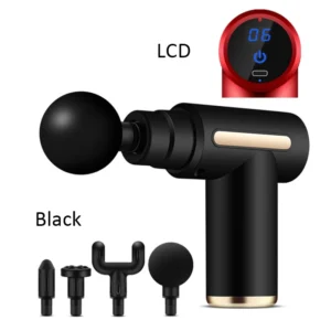 Massage Gun Deep Tissue Percussion Muscle Massager Fascial Gun For Pain Relief Body Neck Vibrator Fitness