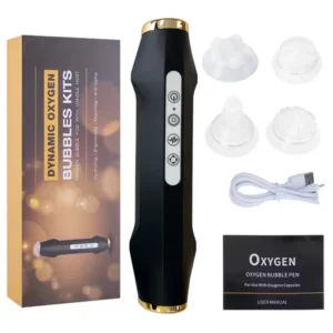 Handheld Rechargeable CO2 Oxygen Bubble Device Exfoliate Oxygen Facial Machine Wrinkle Removal Portable Beauty Device