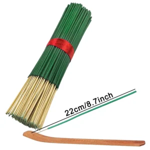 20/56/101/400 Natural Citronella Incense Sticks - Long-Lasting Lemongrass Fragrance, Bamboo Wood and Bamboo Chips with Citronella Oil, Suitable for Outdoor Camping, Hiking, Gardens, Courtyards - Essential for Holidays (Halloween, Christmas, Thanksgiving), Garden Fragrance, Yard Aromatherapy, Aromati