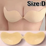 Mango Silicone Bra Nipple Cover Adhesive Invisible Push Up Bra Pasties Stickers Reusable Breast Strapless Bra Bralette Underwear