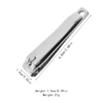 Nail Clipper, Premium Sharp Sturdy Stainless Steel Fingernail And Toenail Clipper Cutters, Perfect Nail Clippers