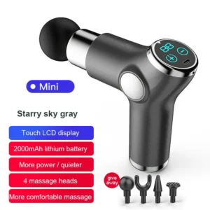 Massage Gun Deep Tissue Percussion Muscle Massager Fascial Gun For Pain Relief Body Neck Vibrator Fitness