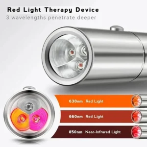 Mini therapy Device Pen Led Red Light Phototherapy Therapy Wavelength Near Infrared Lamp Handheld Physiotherapy Torch Pain Relief