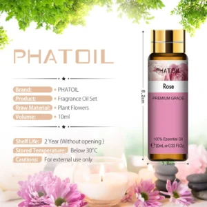 9pcs Essential Oils Set 10ml Pure Natural Gift Set Kit for HumidifIer Diffuser Candles making DIY Soap Aroma Oil for Skin Care