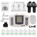 Professional Physiotherapy Tens Full Body Massager EMS Muscle Electrostimulator Microcurrents Low Frequency Relaxing Pain Relief
