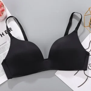 Women's Bras Sexy Lace Half Cup Push Up French Style Lingerie Solid Soft Deep V Top Breathable Comfortable Closure Thin Bralette