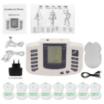 Professional Physiotherapy Tens Full Body Massager EMS Muscle Electrostimulator Microcurrents Low Frequency Relaxing Pain Relief
